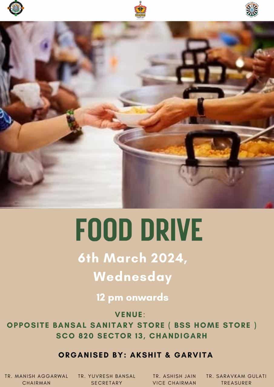 Food drive by BSS Home Store