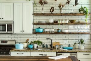 Open shelving Kitchen
